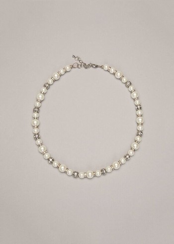 Phase Eight Parma Pearl And Crystal Jewellery Silver USA | 4968523-AU